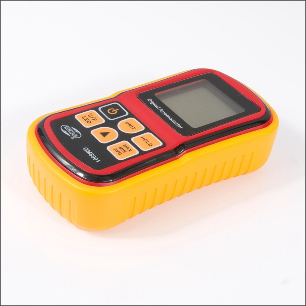 BENETECH Speed Measuring Instrument Anemometer LCD Display Digital Anemometer Wind Speed Meter GM8901 0-45m/s Anemometer Sensor