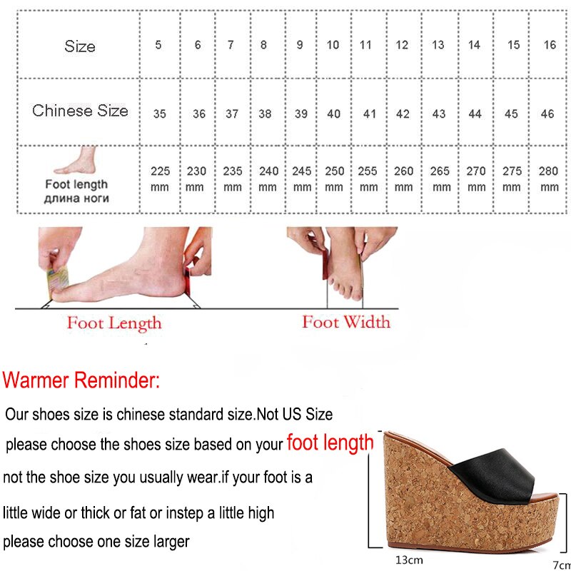 MAIERNISI Platform Slippers Women Open Toe Wedges Sandals Ladies Summer High Heels Casual Shoes Home Outdoor