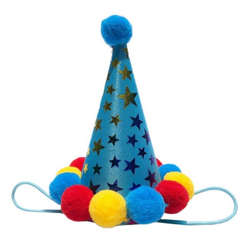 Sombrero de cumpleaños de perro y gato Kawaii, bufanda triangular, corona de lentejuelas, disfraz de de cumpleaños de mascotas, de Navidad Gorro, gatos: B2