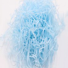 Box Paper Shreds Hamper Stuffing Filler Pink Blue Orange Purple 100g Of: Blue