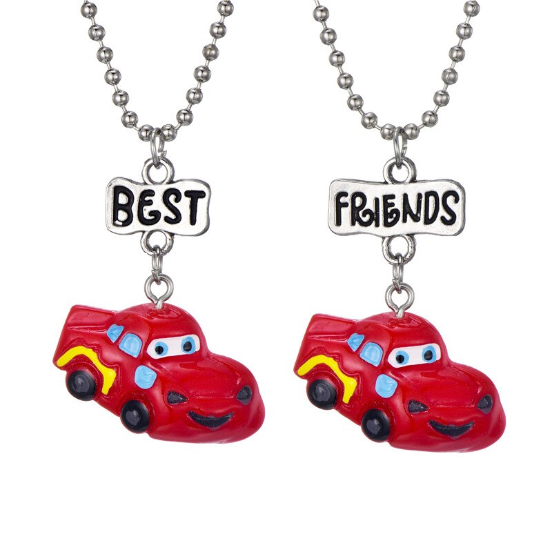 4 Stijlen Speelgoed Auto Jongen Hanger Ketting Lange Miniatuur Vriendschap Kralen Sieraden Voor Kinderen
