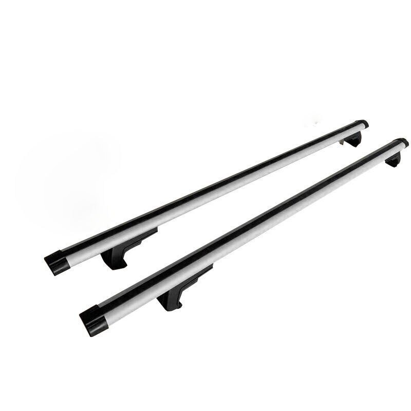 2 PCS Universal Aluminum Alloy Car Roof Racks Crossbar Luggage Carrier Load 100KG 125CM 135CM With Lock&Key For SUV