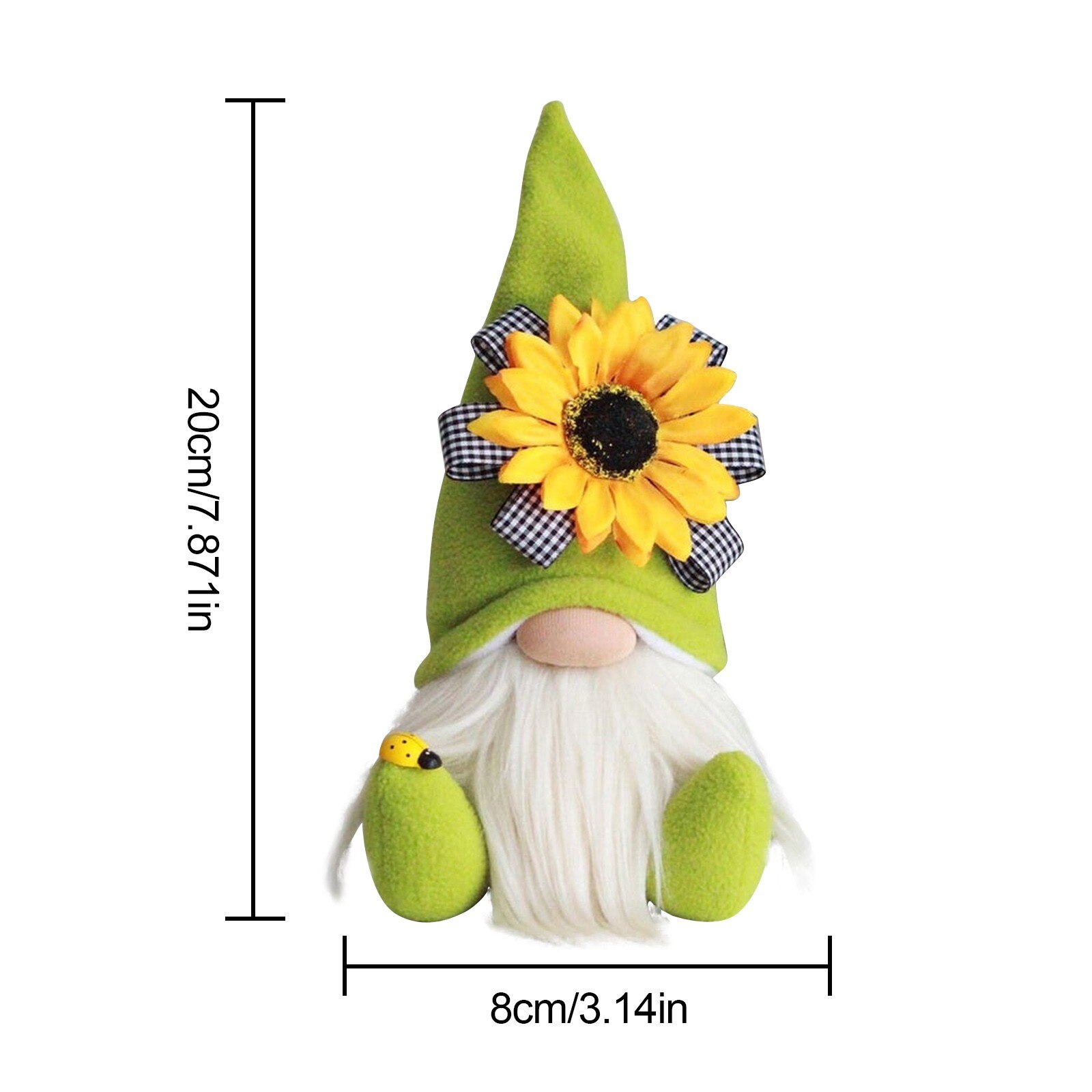 Bumble Bee Gestreepte Gnome Scandinavische Tomte Nisse Zweedse Honey Bee Elfs Thuis Boerderij Keuken Decor