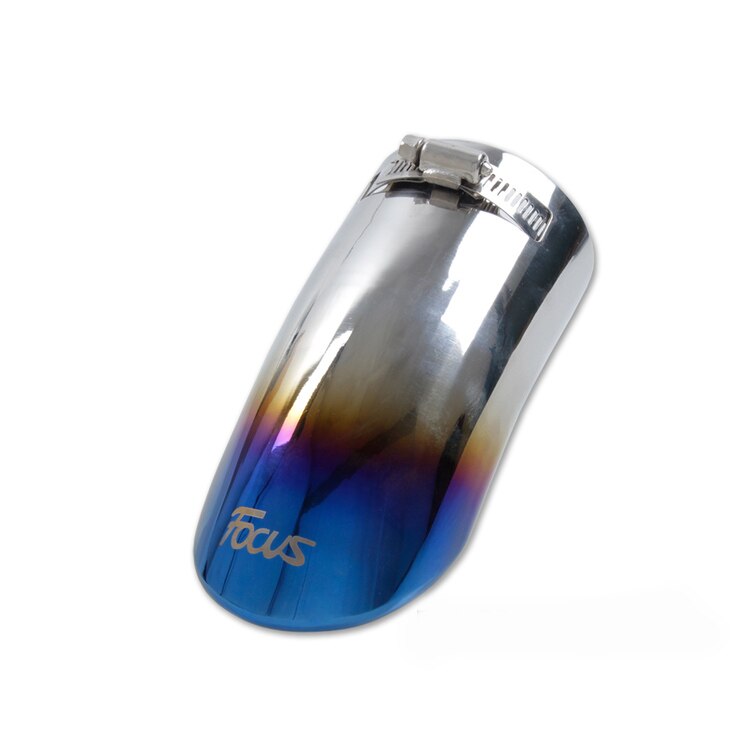 Suitable for Ford focus blue tail throat stainless steel exhaust pipe fox modified special decoration