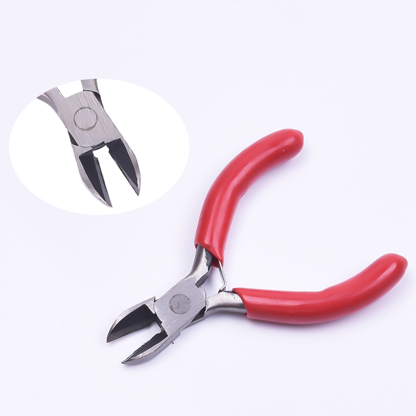 Metalen Gereedschappen/Tangen Voor Sieraden Maken Benodigdheden Neus/Snijtang DIY Oorbellen Sleutelhanger Materialen Armband Maken Benodigdheden: kastanjebruin