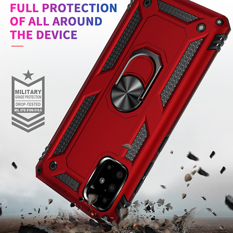 Voor Samsung Galaxy A51 Case Cover Siliconen Anti-Val Armor Cover Telefoon Gevallen Voor Samsung A51 Een 51 Luxe bumper Back Shell 6.5"