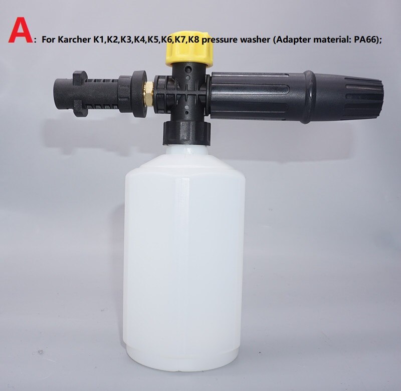 Snow foam lance for Karcher Daewoo Hammer Huter Makita Bosch Parkside Lavor Stihl High Pressure Washer 3Days Big Sales Car wash: A