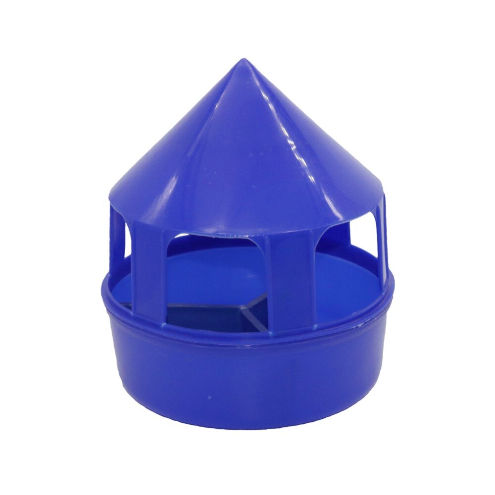 6 Sets Bird feeder Pigeon trough Aviculture industry Pigeon equipment Blue