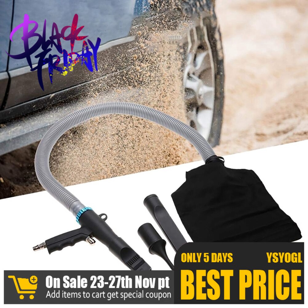 Car Cleaning Tools High Pressure Air Duster Compressor Blow Suction Machine Pneumatic Cleaning Tool