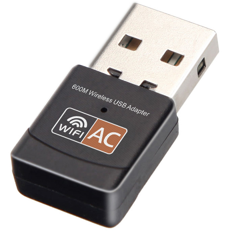 Dual-band USB Draadloze Netwerkkaart Ac600m WiFi ontvanger USB draadloze netwerkkaart dual-band notebook wifi dongle 802.11ac