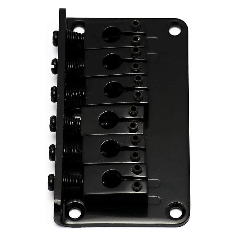 Guitar Saddles Bridge for Hardtail Strat/Tele Electric Guitar Parts Replacement