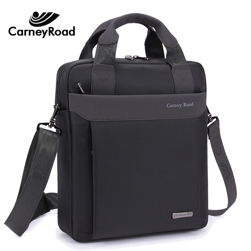 Carneyroad Handtas Mannen Waterdichte Business schoudertassen Voor Mannen Mode Oxford Messenger Bags Ipad Crossbody tassen: GRAY / S SIZE