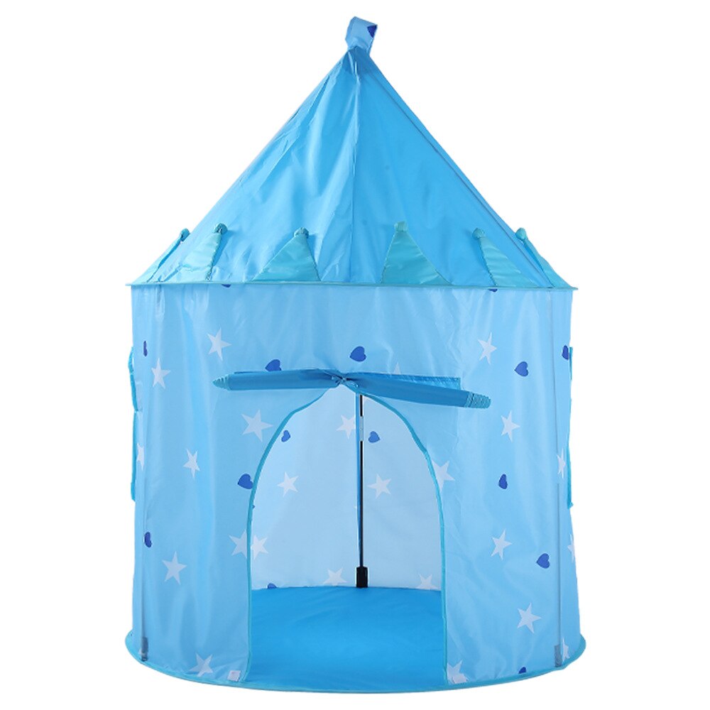 Roze Prinses Dromerige Kinderen Game Tent Blauw Sterren Indoor Speelgoed Spelen Space Kids Prive Kamer Draagbare Cubbyhole Kinderen Speelgoed