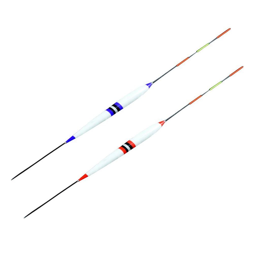 180mm-500mm balsahouten visdobbers met led-verlichting, lichtgevende elektronische dobber zonder batterij