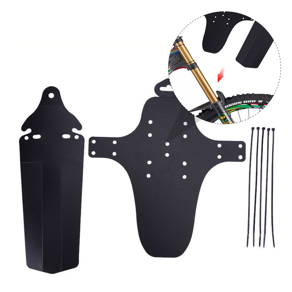 Fiets spatbord verstelbaar mountainbike spatbord voor en achter compatibel plastic spatbord fietsaccessoires
