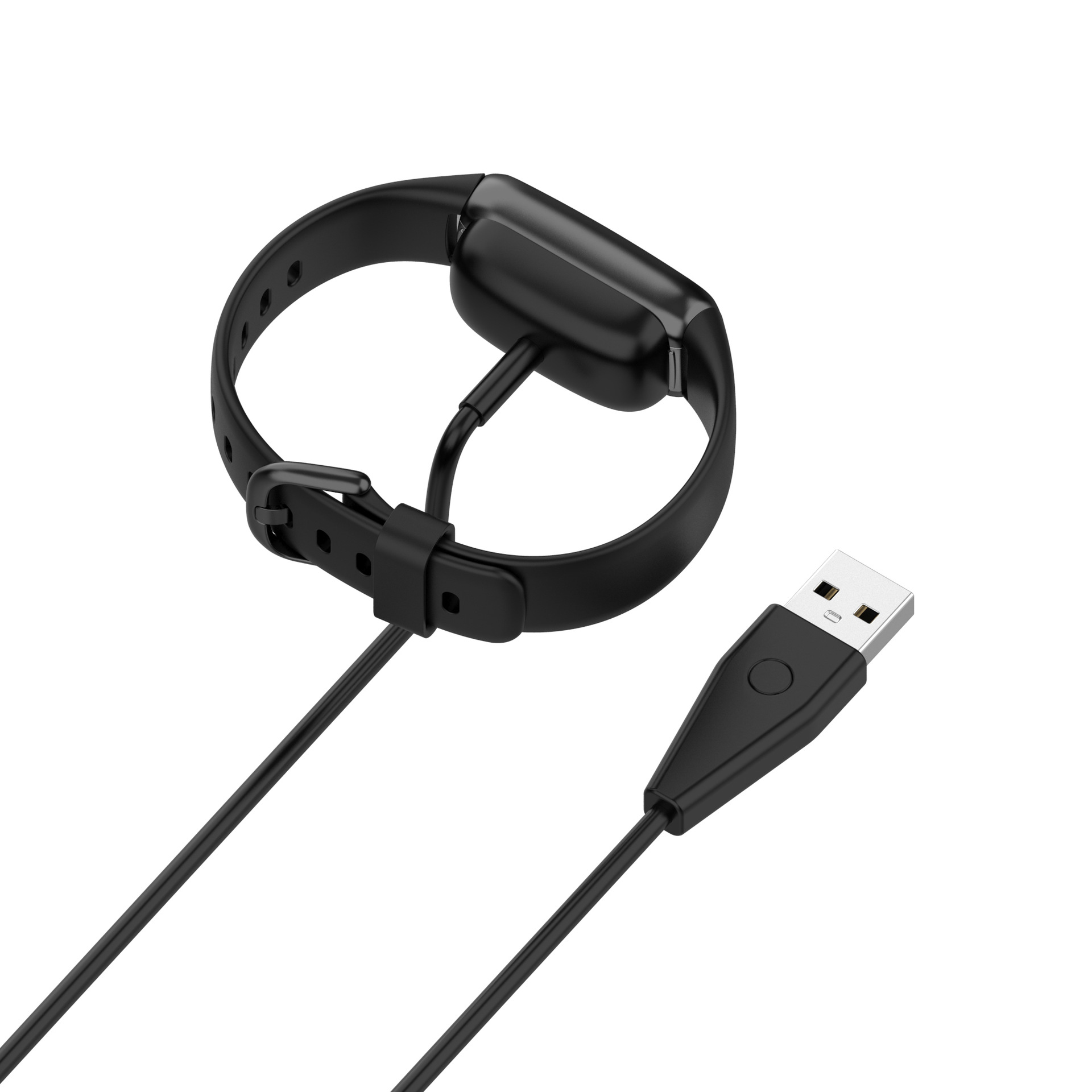 Usb Lader Voor Fitbit Luxe Oplaadkabel Voor Fitbit Lading 5 Usb Draadloze Magnetische Adapta Dock Cradle Smart Horloge Accessoires: B