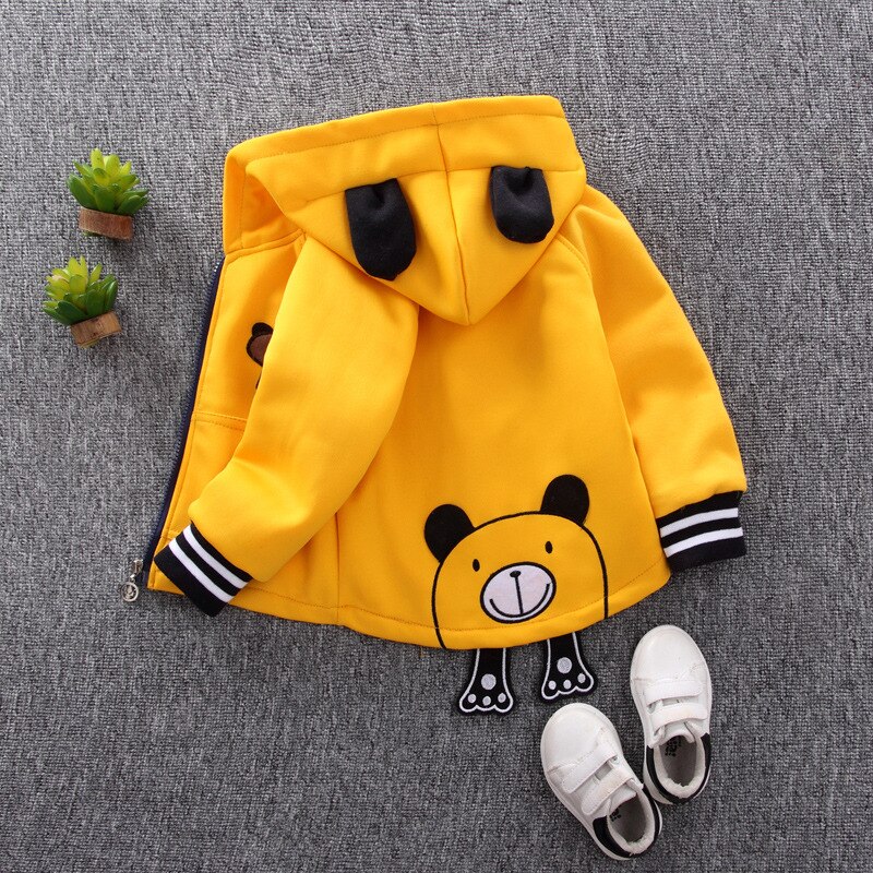 Winter baby jongens meisjes dikke wollen tops baby kinderen jongens bovenkleding kinderen buitenjassen voor bebé kleding