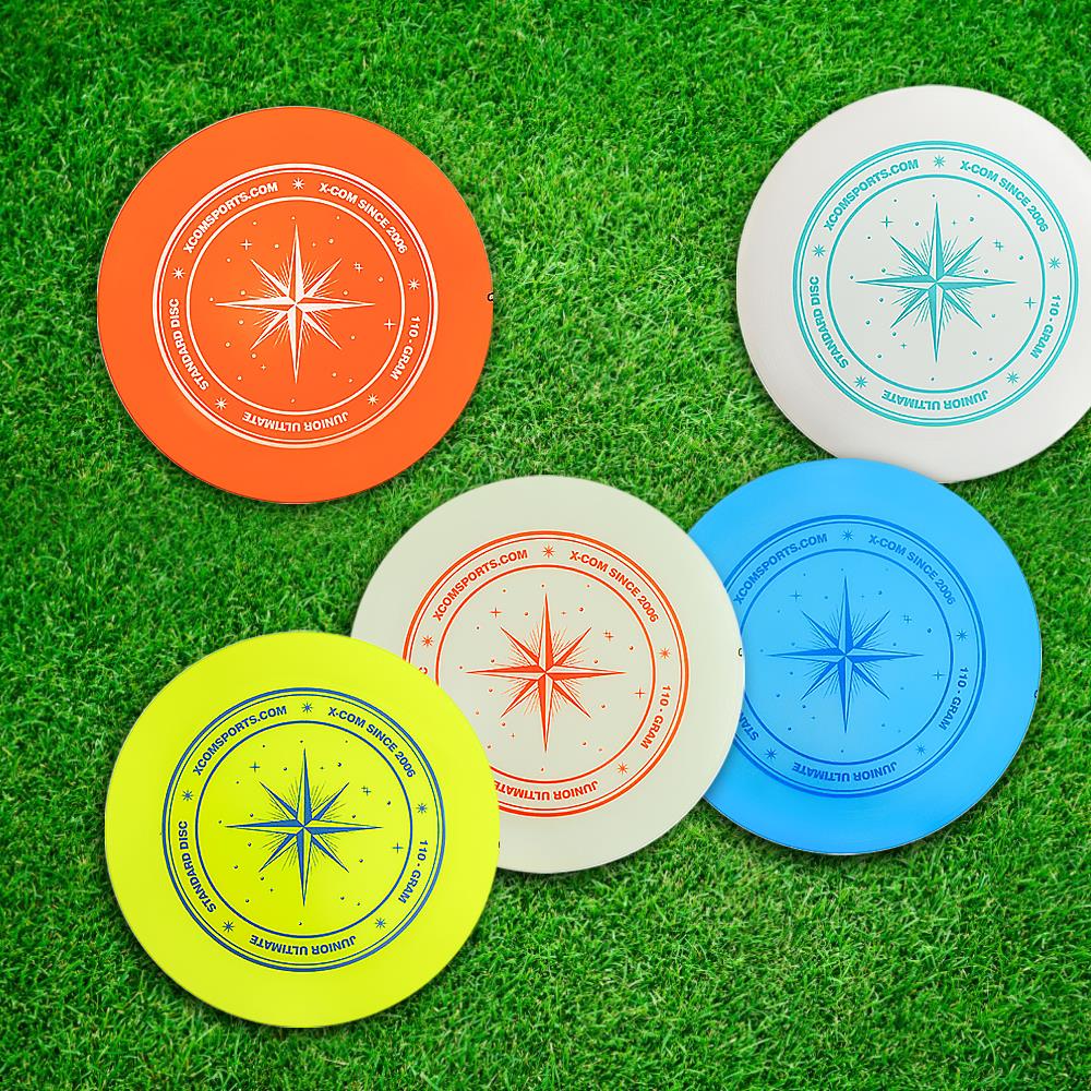 Discos voladores de plástico de 9,3 pulgadas y 110g para jugar al aire libre, disco deportivo para niños y adultos, deportes de playa, platillo volador