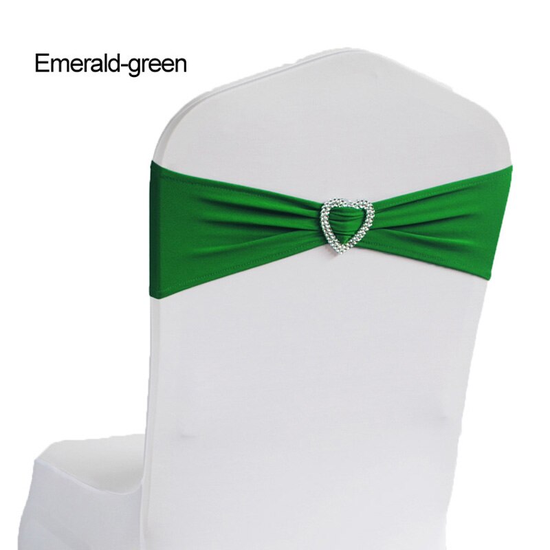 50 stücke Spandex Lycra Hochzeit Stuhl Abdeckung Schärpe Bands Hochzeit Party Geburtstag Stuhl Dekor königlich Blau verrotten Schwarz Weiß Rosa lila: Grün