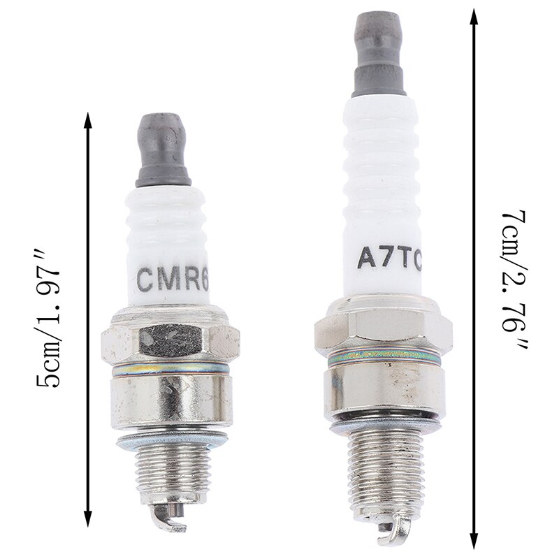 1PCS Lawn Mower Spark Plug Garden Lawnmower Chainsaw Spark Plug Replacement Parts