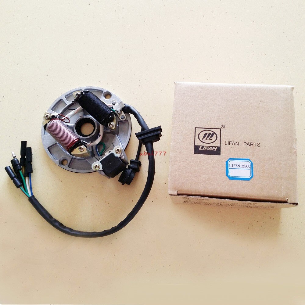 Motorcycles 2 Coil Magneto Stator 70cc 90cc 110cc 125cc ATV Dirt Bike Go Kart Coolster Pit Pro Taotao
