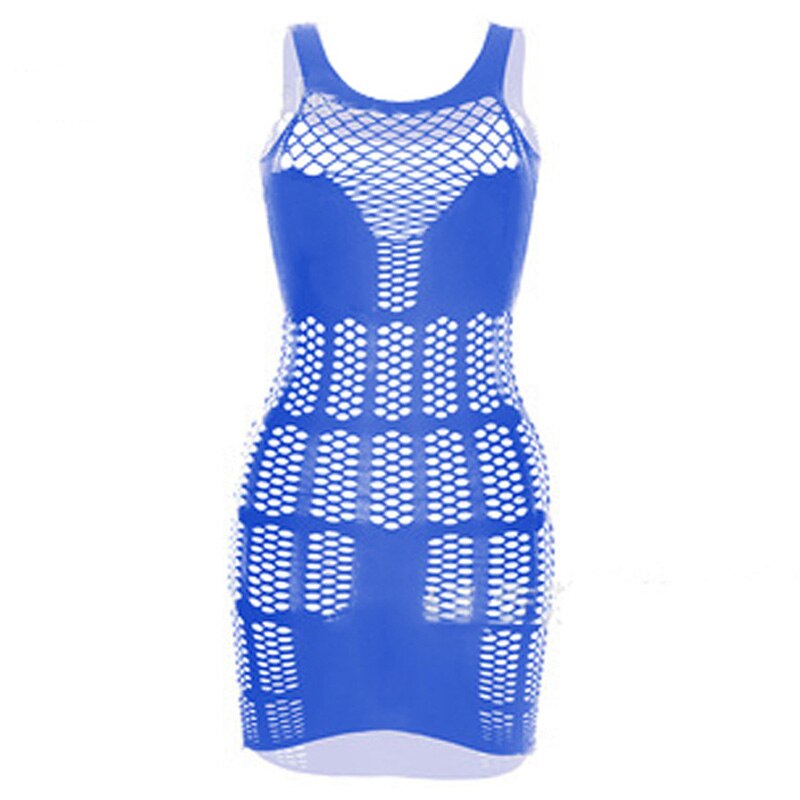 Jupe en filet dos nu pour femmes, Lingerie, nuisette sans manches, Sexy, vêtements sexuels pour femmes, vêtements de nuit