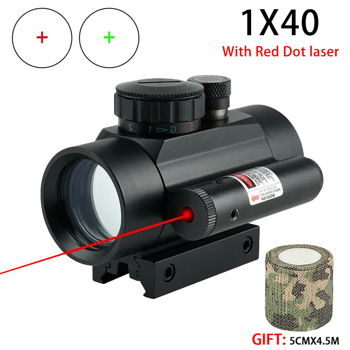 Reflex Zoom HD telescopio de vidrio óptico para exteriores: Azul