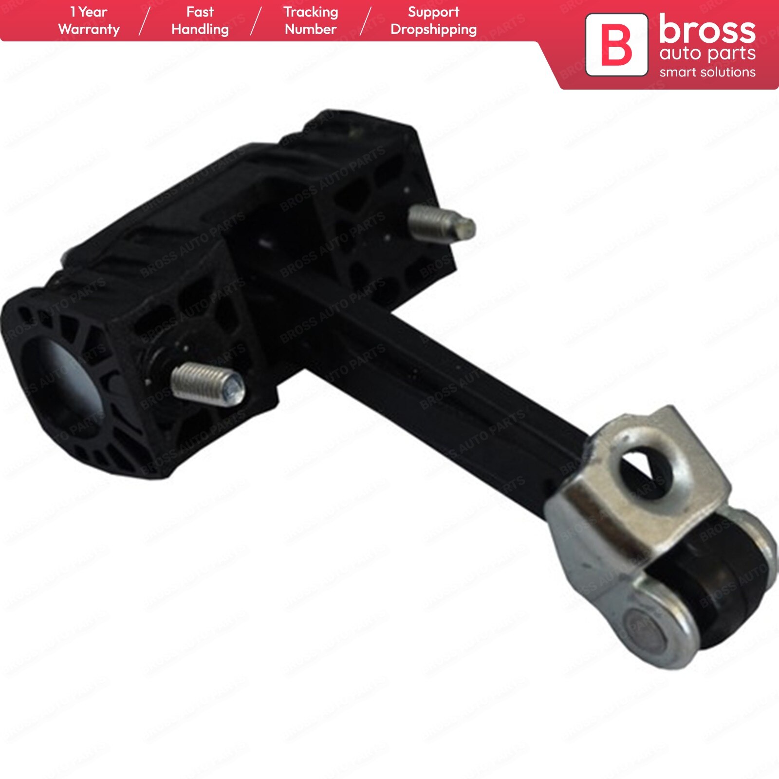 Bross bdp 759 frontdør hængsel stop kontrol strop limiter 9181 j 0, 9181.j0, 9181-j0 til peugeot 407 2004, 407 sw 2004