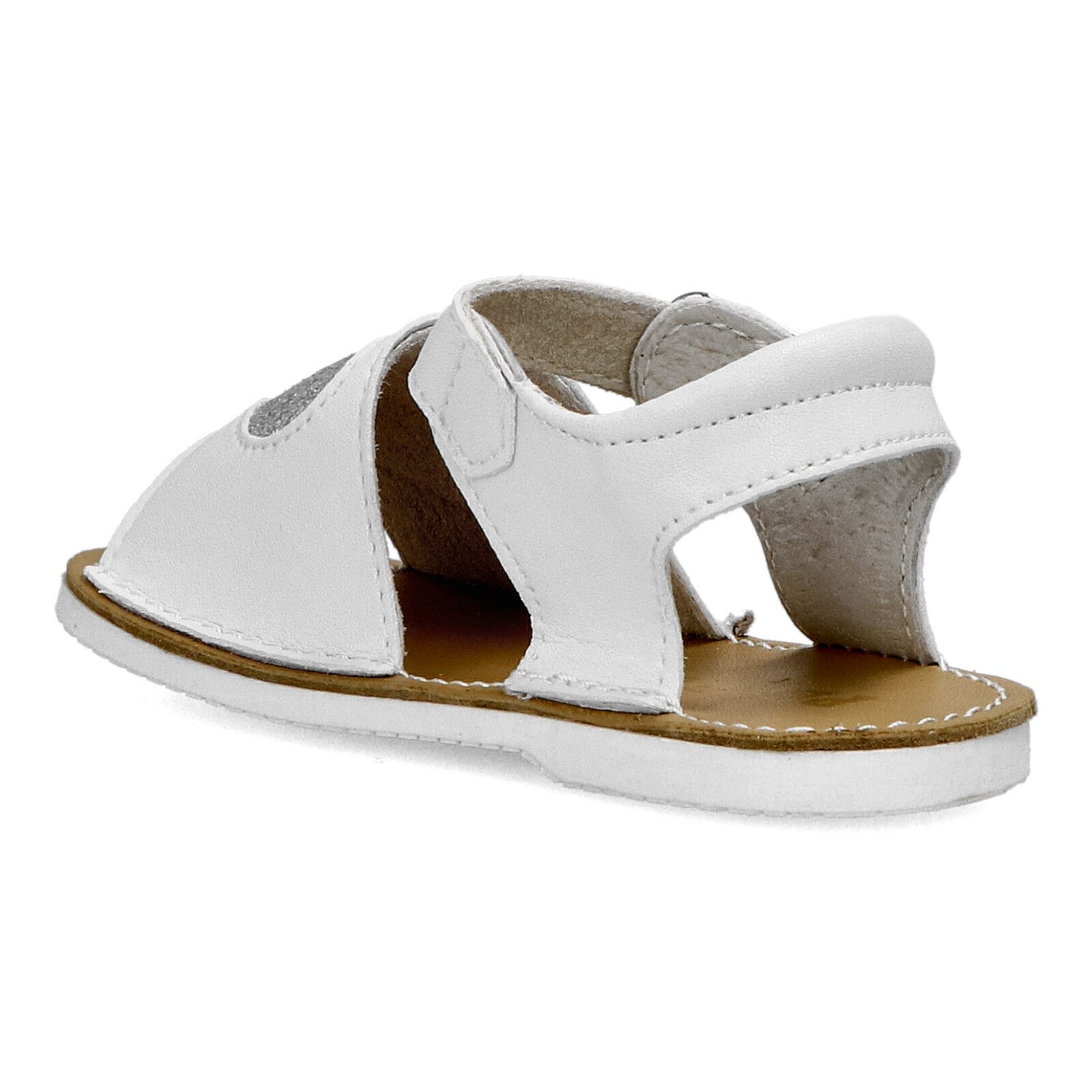 PEKES Sandalia mallorquina hebilla niña PEK P2949 BLANCO