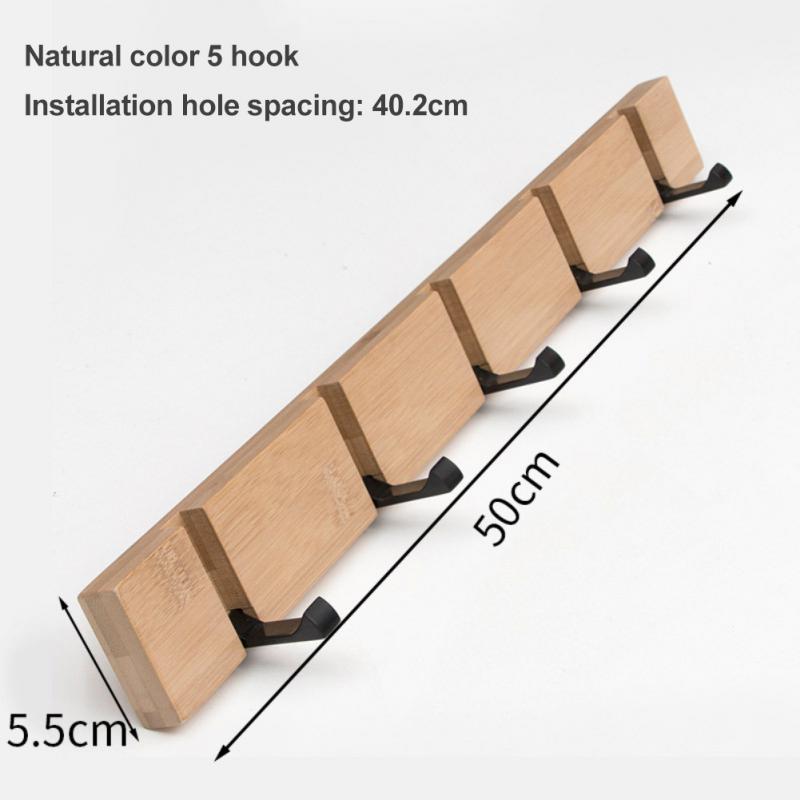 Foldable Coat Rack Wall Clothes Hooks Key Holder Bedroom Door Wall-Mounting Hook Corner Room Kitchen Toilet Wall Brack Hook: A5 hooks