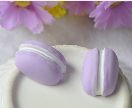Autocollant réfrigérateur aimants Macaron | 8 pièces/1 ensemble, dessin animé , aimant photo néodyme fort, messages: 8pcs purple