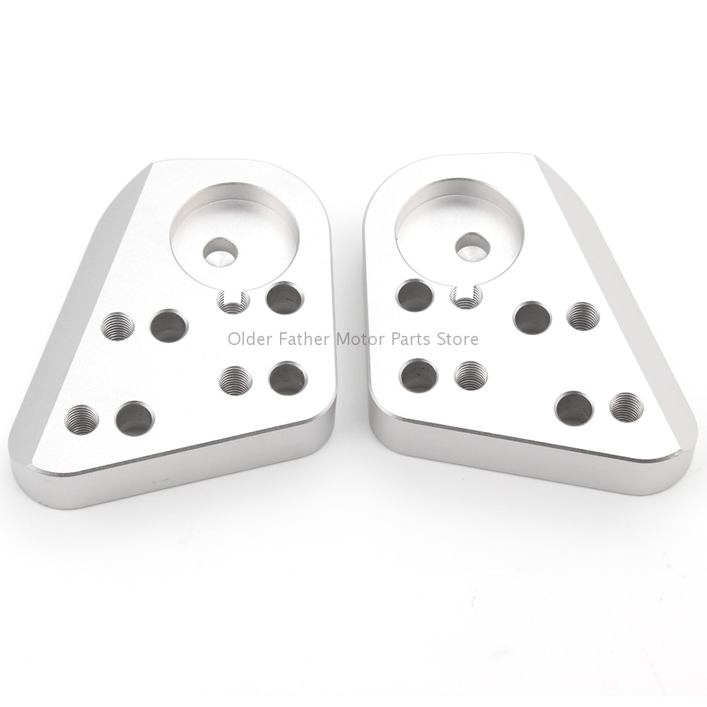 Motorfiets Stuur Riser Bar Mount Handvat Klem Kit Zilveren Accessoires Voor Bmw R1100RT R1150RT R1100R R1150R R1200RT 1994