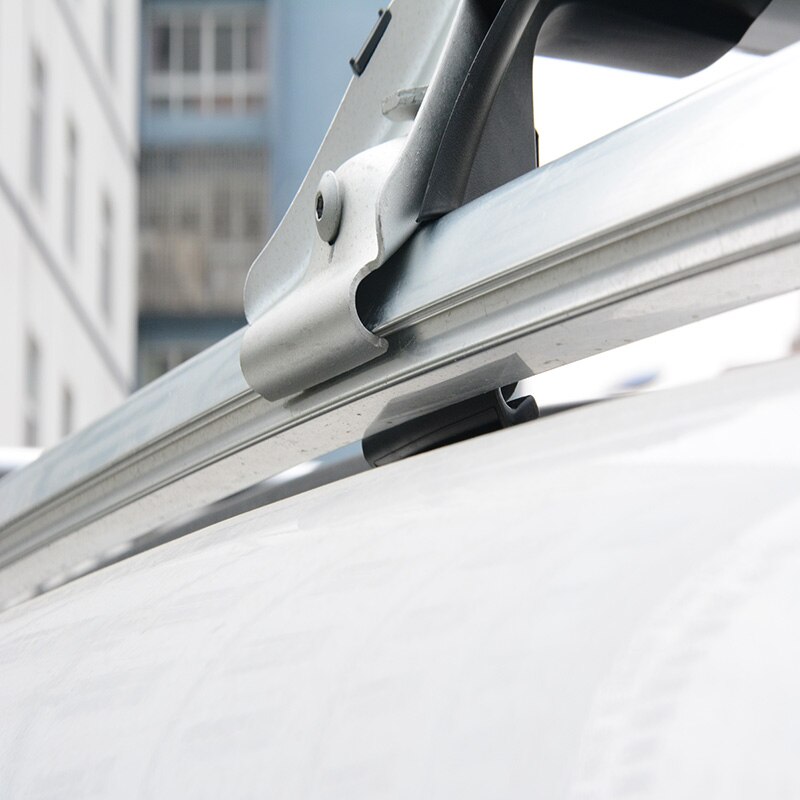 Supply 2PCS SUV Car Aluminum Alloy Side Bars Cross Rails Roof Rack Luggage Carrier Crossbar Fit For No Gap Between Rail And Roof