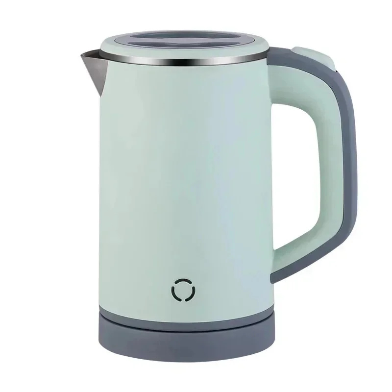 110V 220V 600W 0.8L Small Portable Household Kettle Heating Kettle Electric Kettle Separate Base 304 Stainless Steel Material