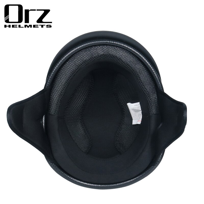 Retro and Vintage Half Open Face DOT Approved Motorcycle Helmet for Man and Woman