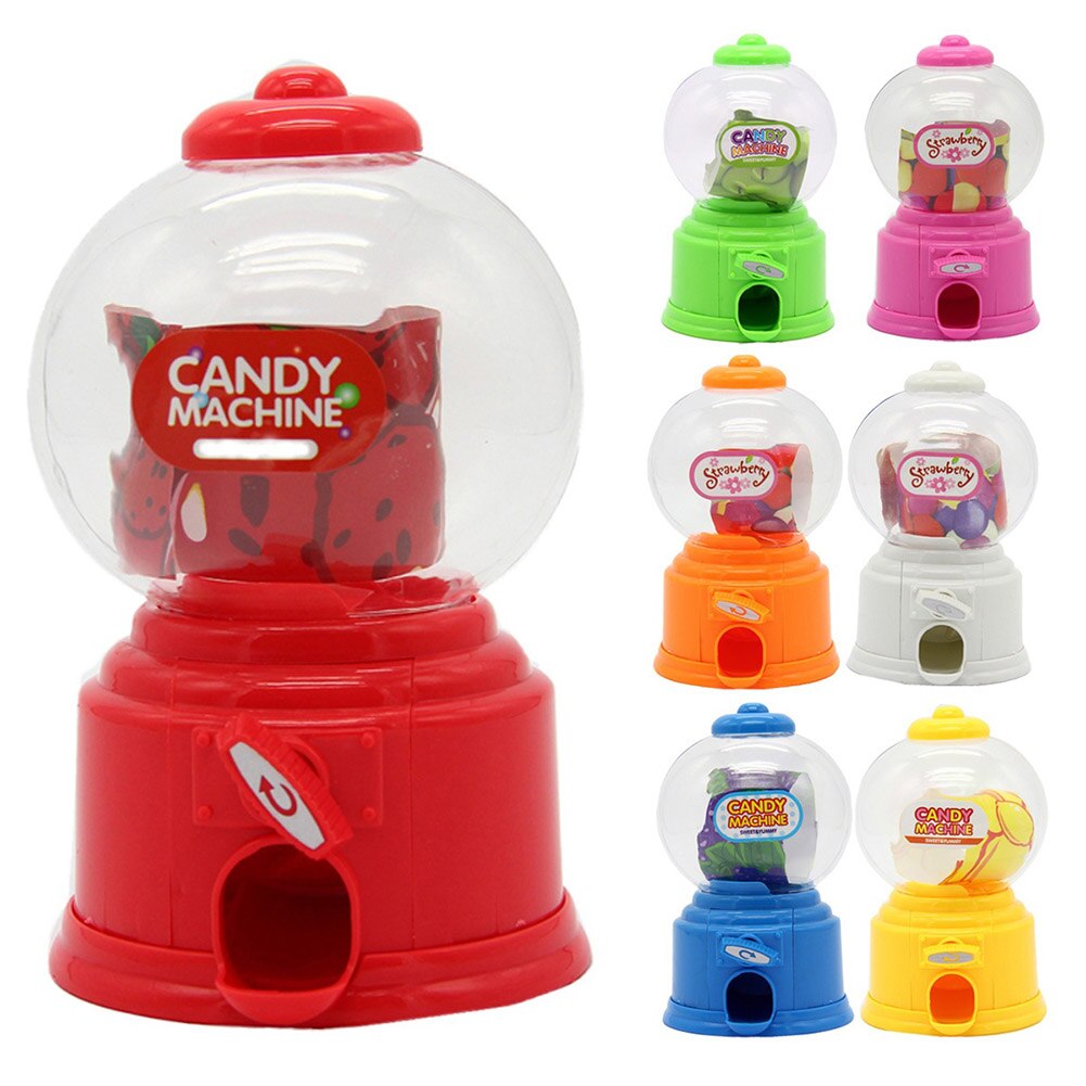 Máquina dispensadora de dulces para niños, Mini dispensador de chicles, hucha, juguetes para niños, QJ888