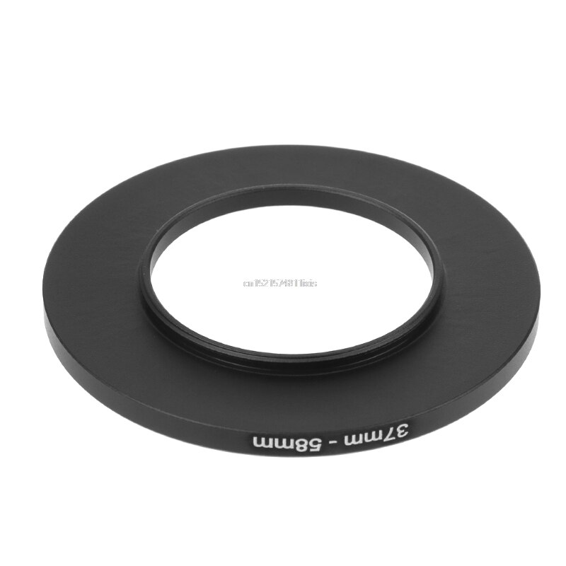 37mm Tot 58mm Metalen Step Up Ring Lens Adapter Filter Camera Tool Accessoires