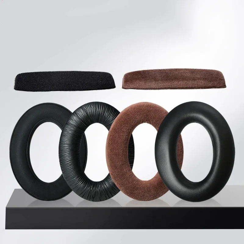 Coussinets d'oreille de remplacement, coussin de bandeau pour casque Sennheiser HD515 HD518 HD555 HD558 HD595