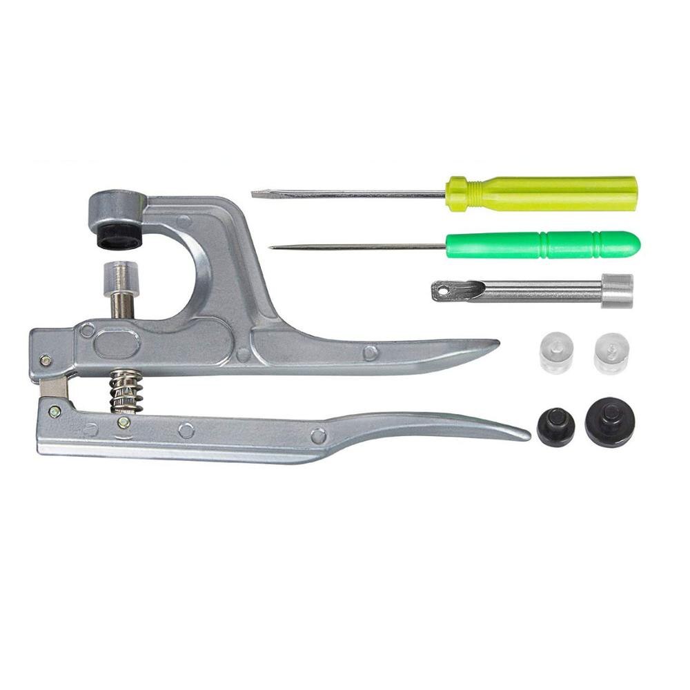 360 Sets T5 Plastic Snap Button with Snaps Pliers Tool Kit &amp; Organizer Containers,Easy Replacing Snaps,DIY Family Tailor: Snaps Pliers