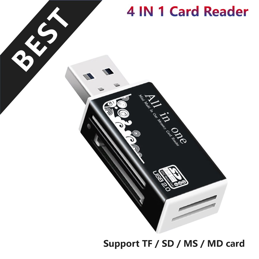 Usb 2.0 Naar Micro-Sd Tf Adapter Otg Cardreader Mini Kaartlezer Smart Memory Kaartlezer Voor Micro sd Kaartlezer