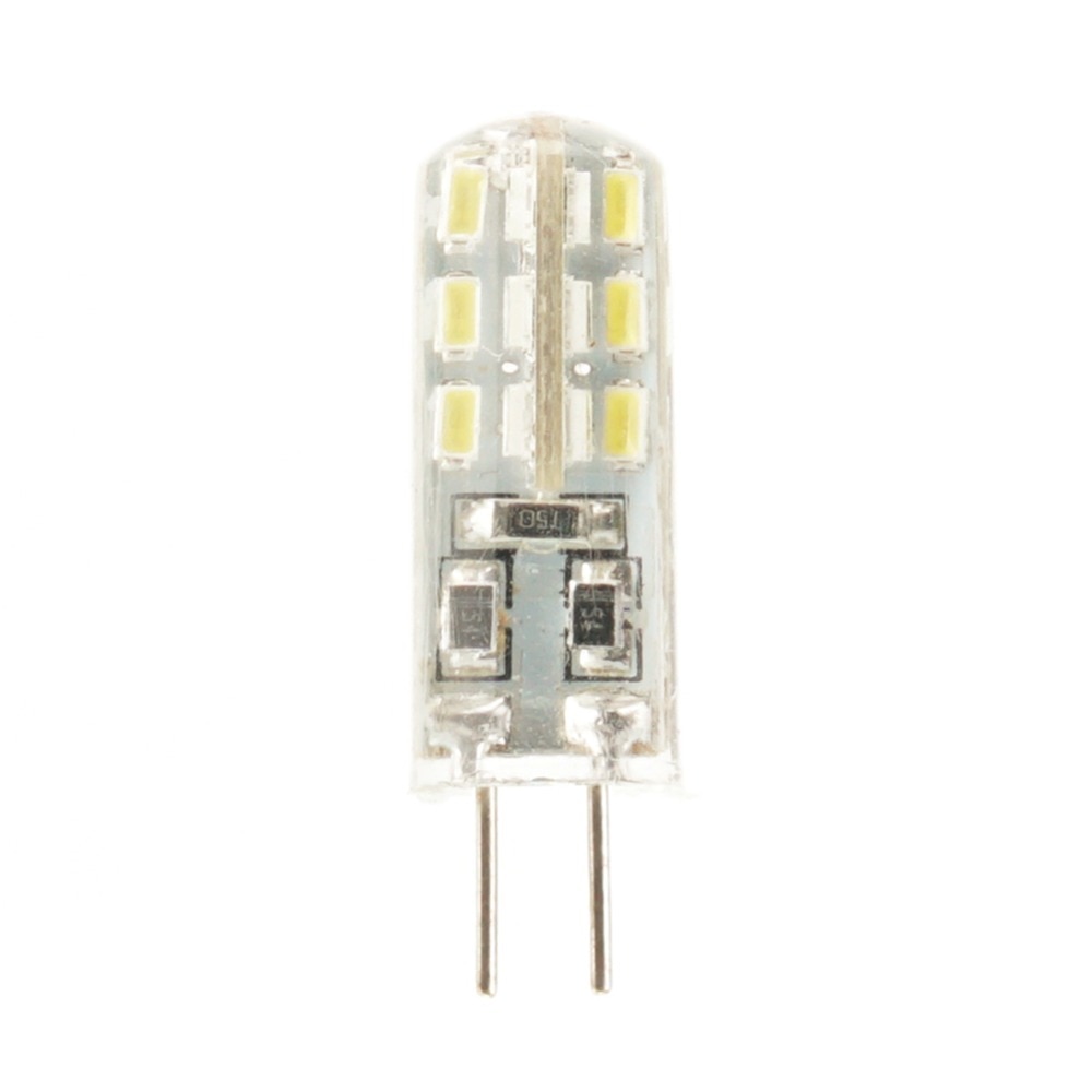 20pcs G4 2W/4W LED Lamp DC12V SMD3014 24/48LED Warm White/White LED Silicone Light 360 Degree Angle LED Bulb