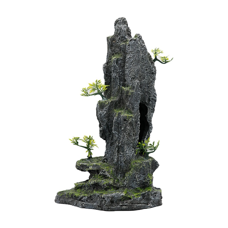 Fish Tank Landscaping Ornamental Rockery Simulation Resin Craft Aquarium Decorative Rock Ornaments