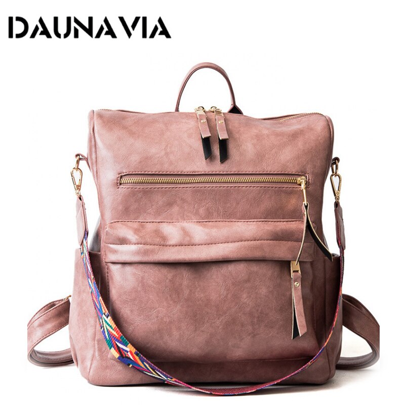 Retro grote rugzak voor dames pu leren rugzak dames knapzak reisrugzakken schouder schooltassen mochila rugzak