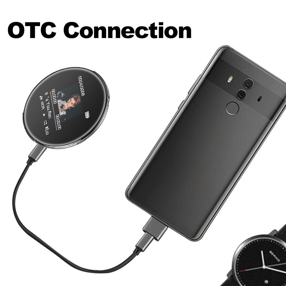 Original ruizu  m1 sport bluetooth 4.0 mp3- player, 8gb multifunktionsplayer mit bildschirm, unterstützt fm-radio, aufnahme, e-book-reader und uhr.