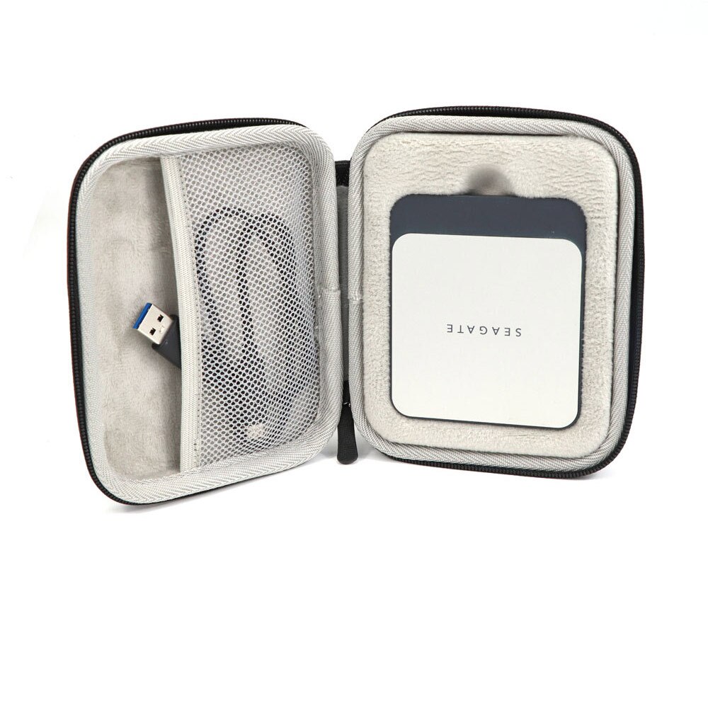 Draagbare Eva Hard Case Voor Seagate Snelle Ssd 250Gb 500Gb 1Tb 2Tb Externe Ssd Externe Harde drive-Travel Carrying Opbergtas