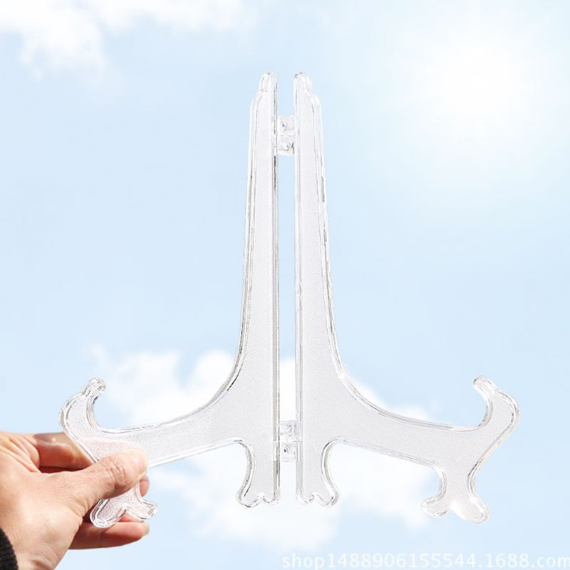 Portable Photo Frame Stand Tray Easel Board Shelf Display Stand Photo Frame Photo Tool Display Stand Home Decoration, S06