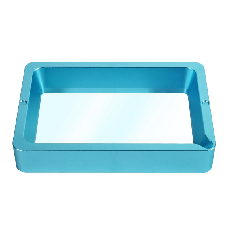 ANYCUBIC Material Rack For 3D Printer Anodized Aluminium Resin Vat For Photon FEP Film and Steel Ring Installed Fully Metal: Default Title