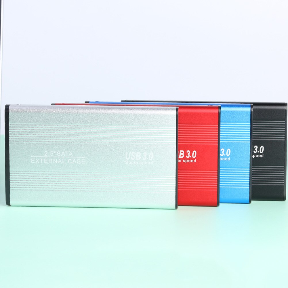 2.5 Inch USB 3.0 External HDD Enclosure Box HDD External Hard Drive Case 5Gbps Support 3TB Aluminum SSD Box For Laptop PC
