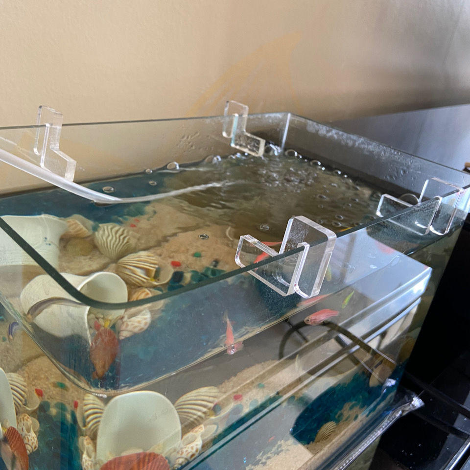 Mini Acrylic Fish Tank Glass Cover Holder Aquarium Bracket Support Frame Aquarium Accessories 4/5/6/8/10/12/15/19/25mm