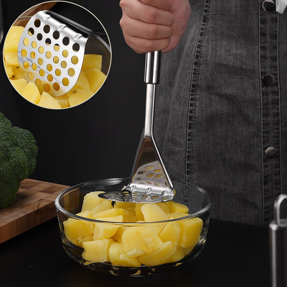 Press Mud Tools, Potato&amp; Avocado Mash Pressed Tools Potato Masher Avocado Masher Stainless Steel Kitchen Accessories